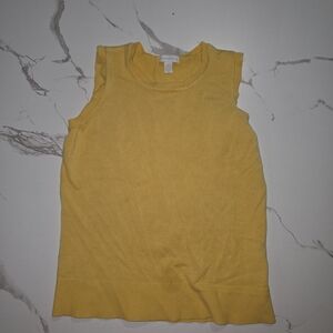 Charter Club Mustard Yellow Tank Top